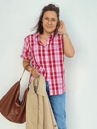 Chemise à carreaux rouges – Love By MD