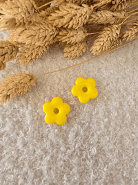 Pampilles Flora – Fleur en argile colorée pour créoles