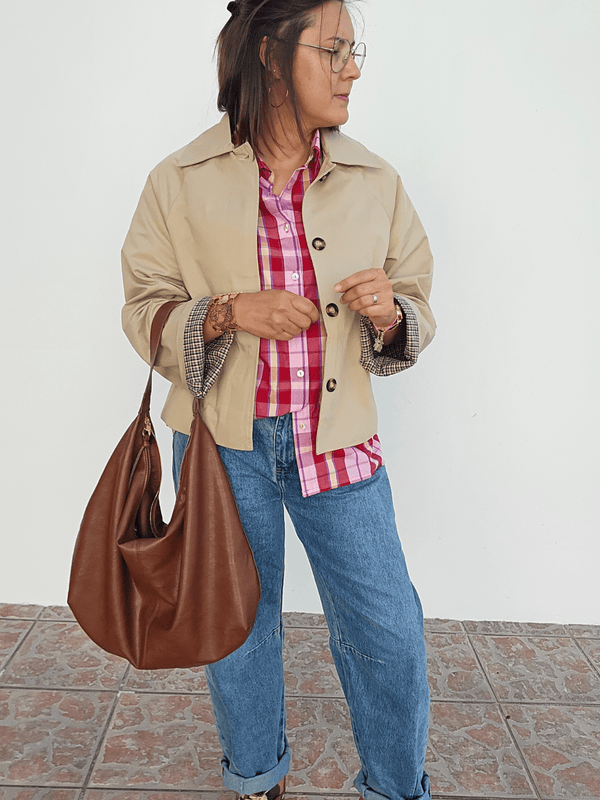 Chemise à carreaux rouges – Love By MD