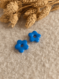 Pampilles Flora – Fleur en argile colorée pour créoles