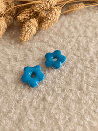 Pampilles Flora – Fleur en argile colorée pour créoles