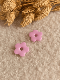 Pampilles Flora – Fleur en argile colorée pour créoles