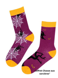 Coffret 3 paires de chaussettes Halloween femme – Taille unique 36-40
