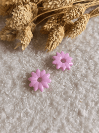 Pampilles en argile artisanale Iris – Forme soleil