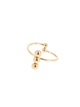 Bague minimaliste 3 boules