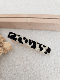 Barrettes glitter léopard– Les petites hirondelles