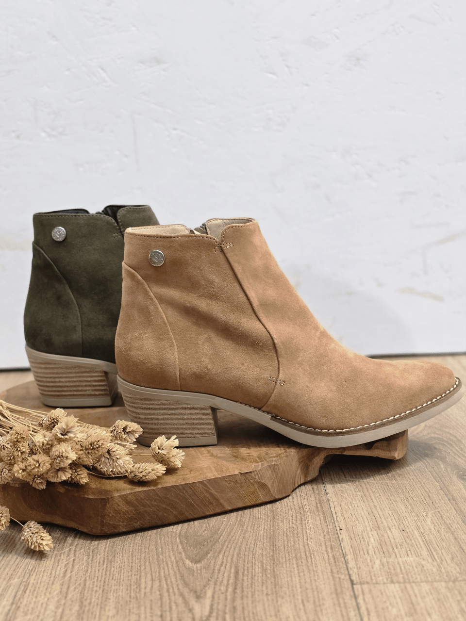 Bottines en Nubuck - Les Pympren'elles