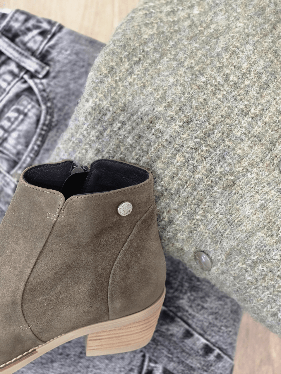 Bottines en Nubuck - Les Pympren'elles