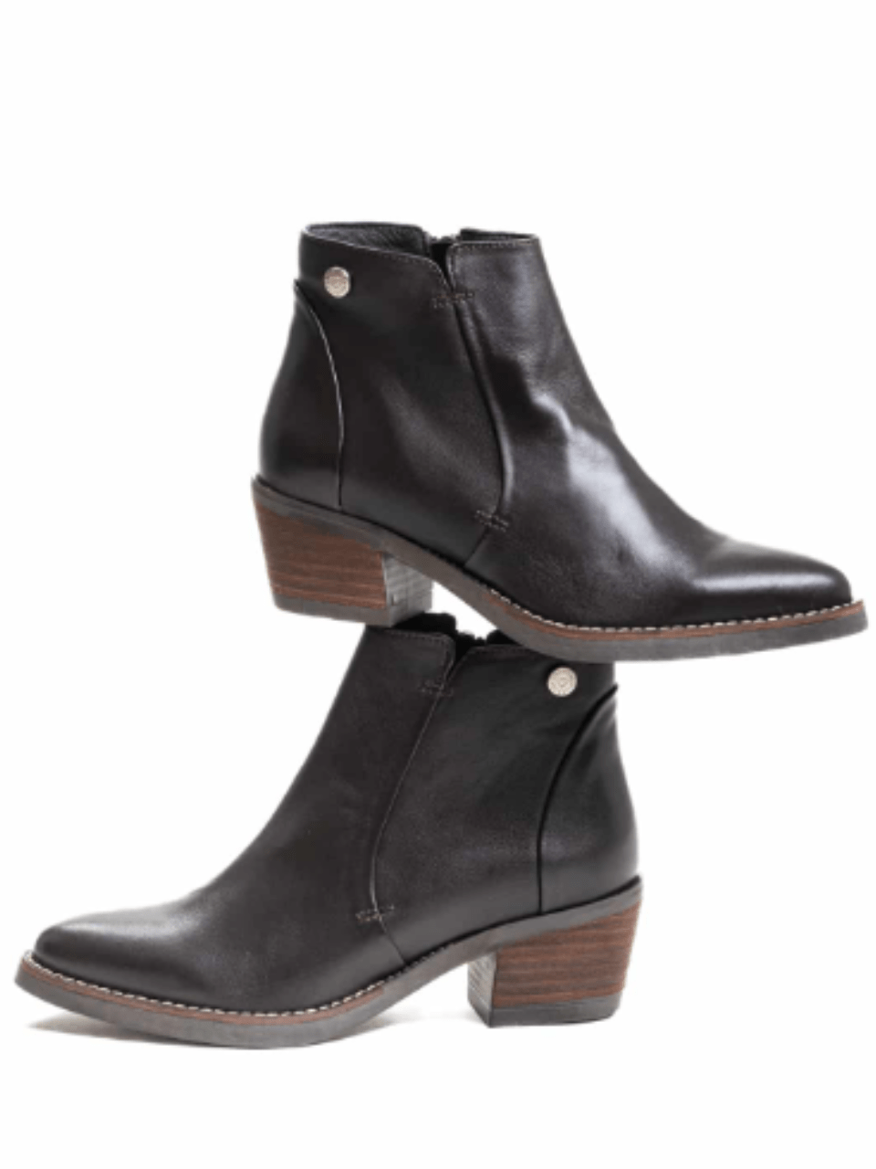 Bottines en cuir marron – Les Pympren’elles