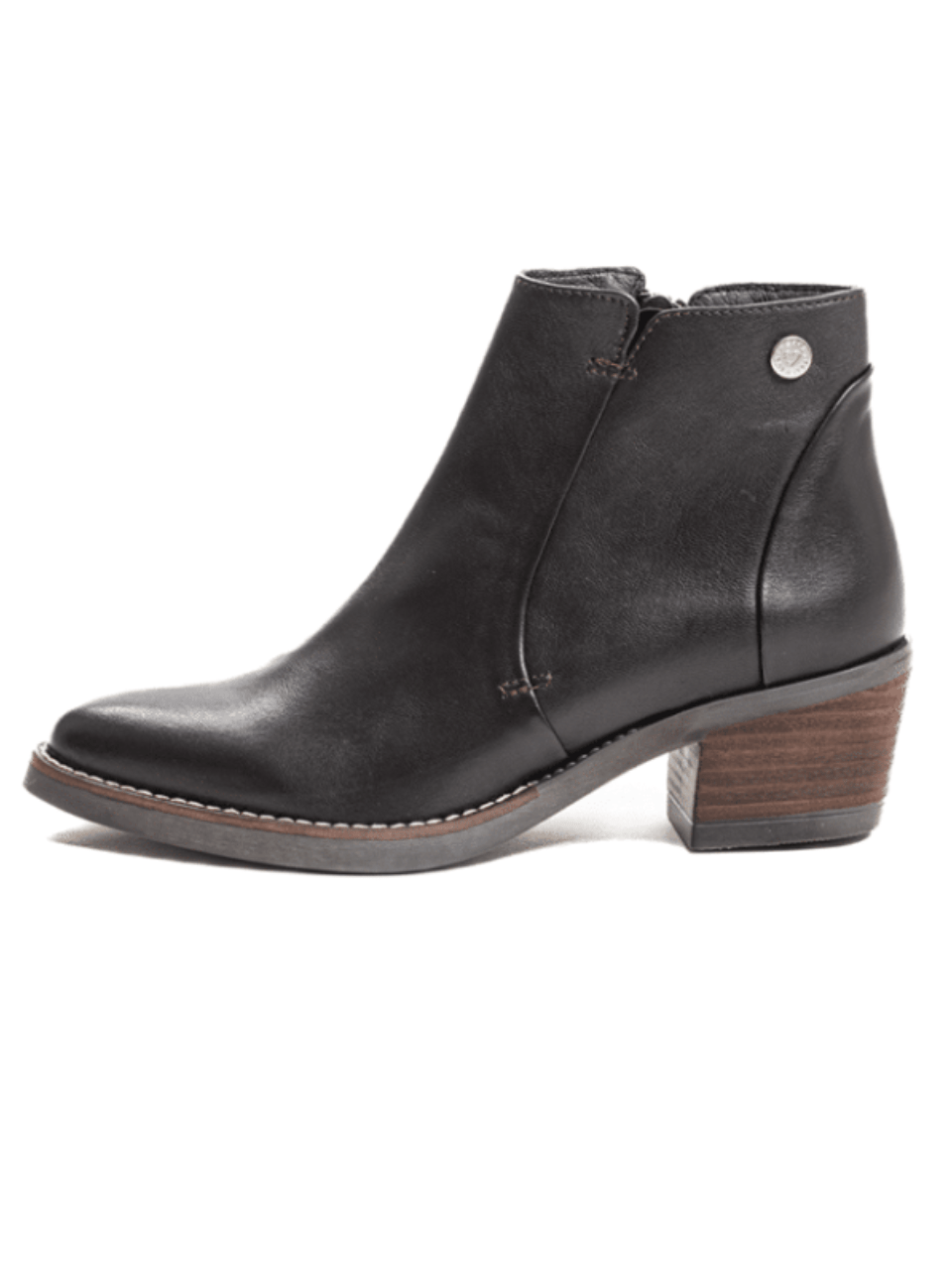 Bottines en cuir marron – Les Pympren’elles