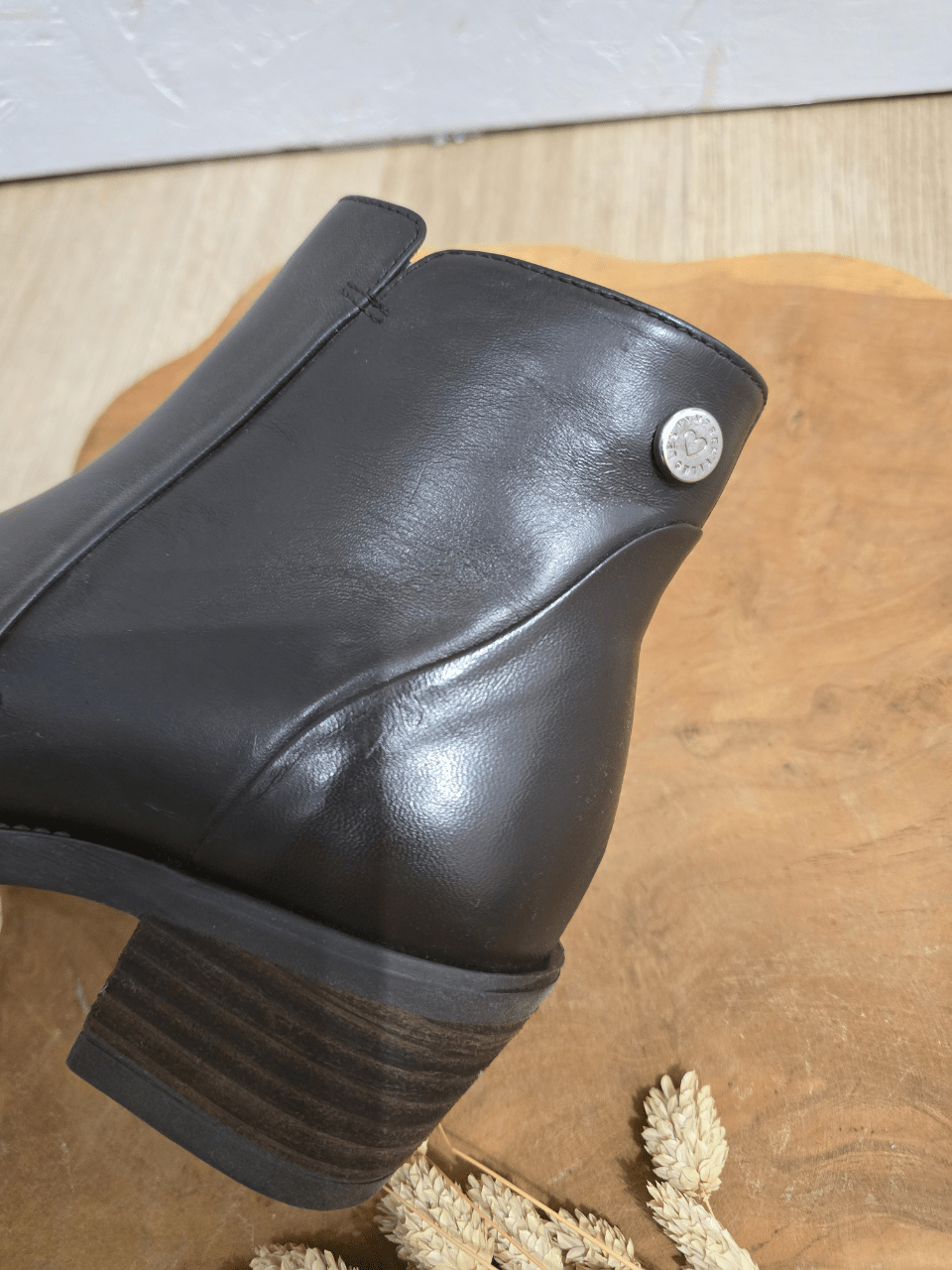Bottines en cuir marron – Les Pympren’elles