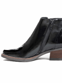 Bottines en cuir vernis - Les Pympren'elles