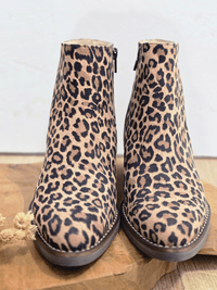 Bottines en nubuck léopard – Les Pympren’elles