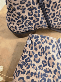 Bottines en nubuck léopard – Les Pympren’elles