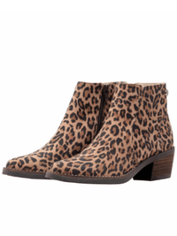 Bottines en nubuck léopard – Les Pympren’elles