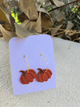 Boucles d’oreilles créoles citrouille – Petit Trésor