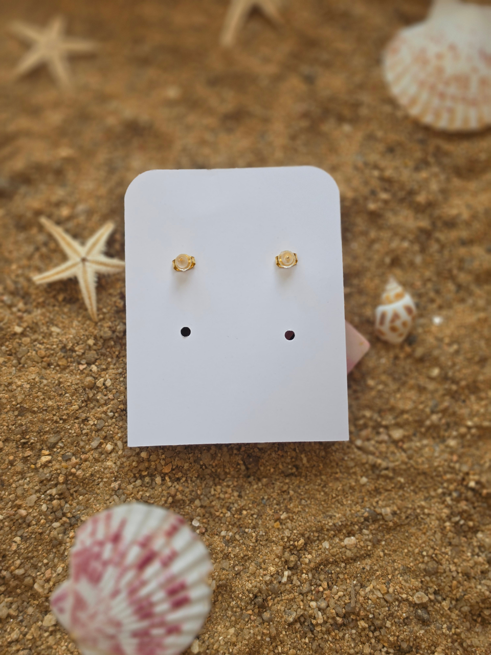 Boucles d'oreilles pendantes carré – Petit Trésor