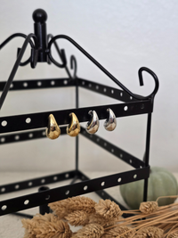 Boucles d'oreilles goutte acier inoxydable – Doré ou Argenté