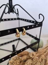 Boucles d'oreilles goutte acier inoxydable – Doré ou Argenté