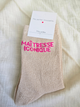 Chaussettes paillettes « Maîtresse iconique » – cadeau original maîtresse