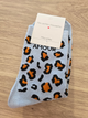Chaussettes léopard pailletées « Amour »