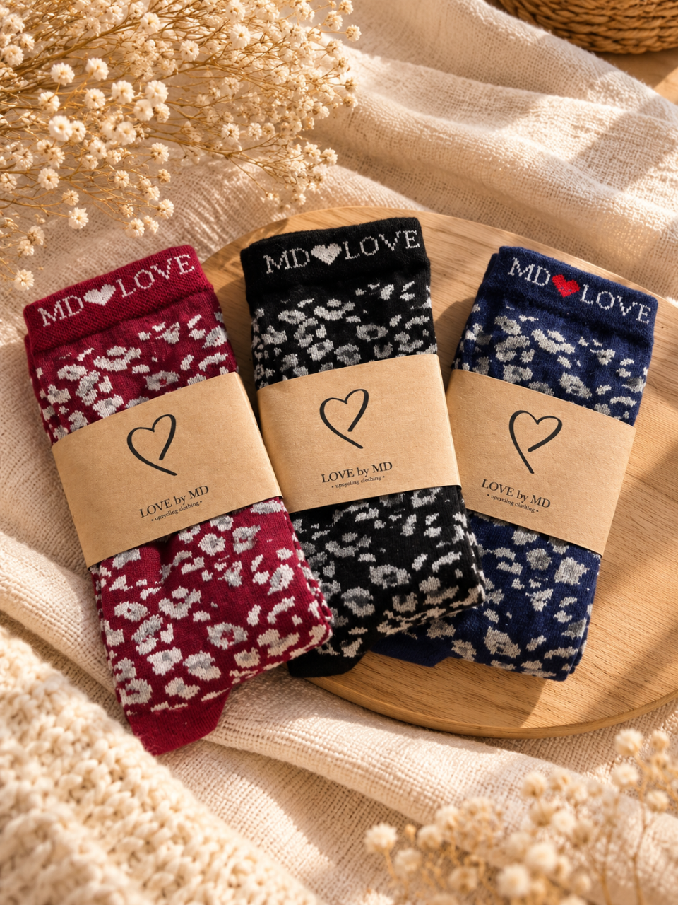 Chaussettes léopard - Love By MD