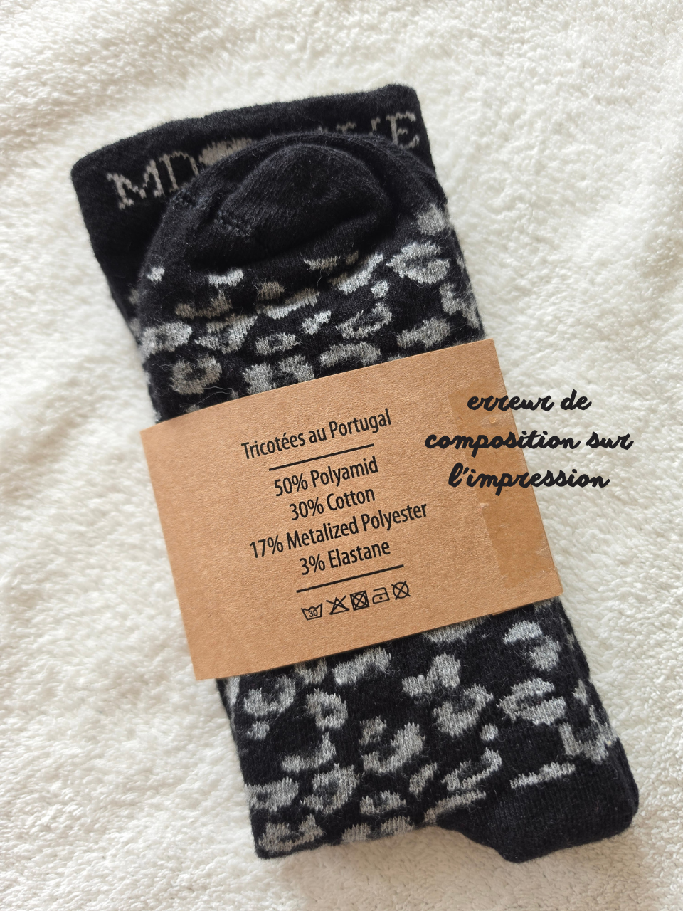Chaussettes léopard - Love By MD