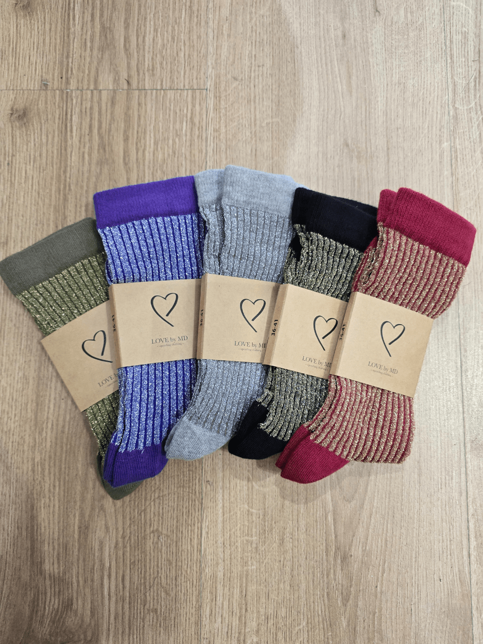 Chaussettes à paillettes – Love By MD