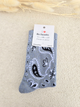 Chaussettes femme motif bandana pailleté