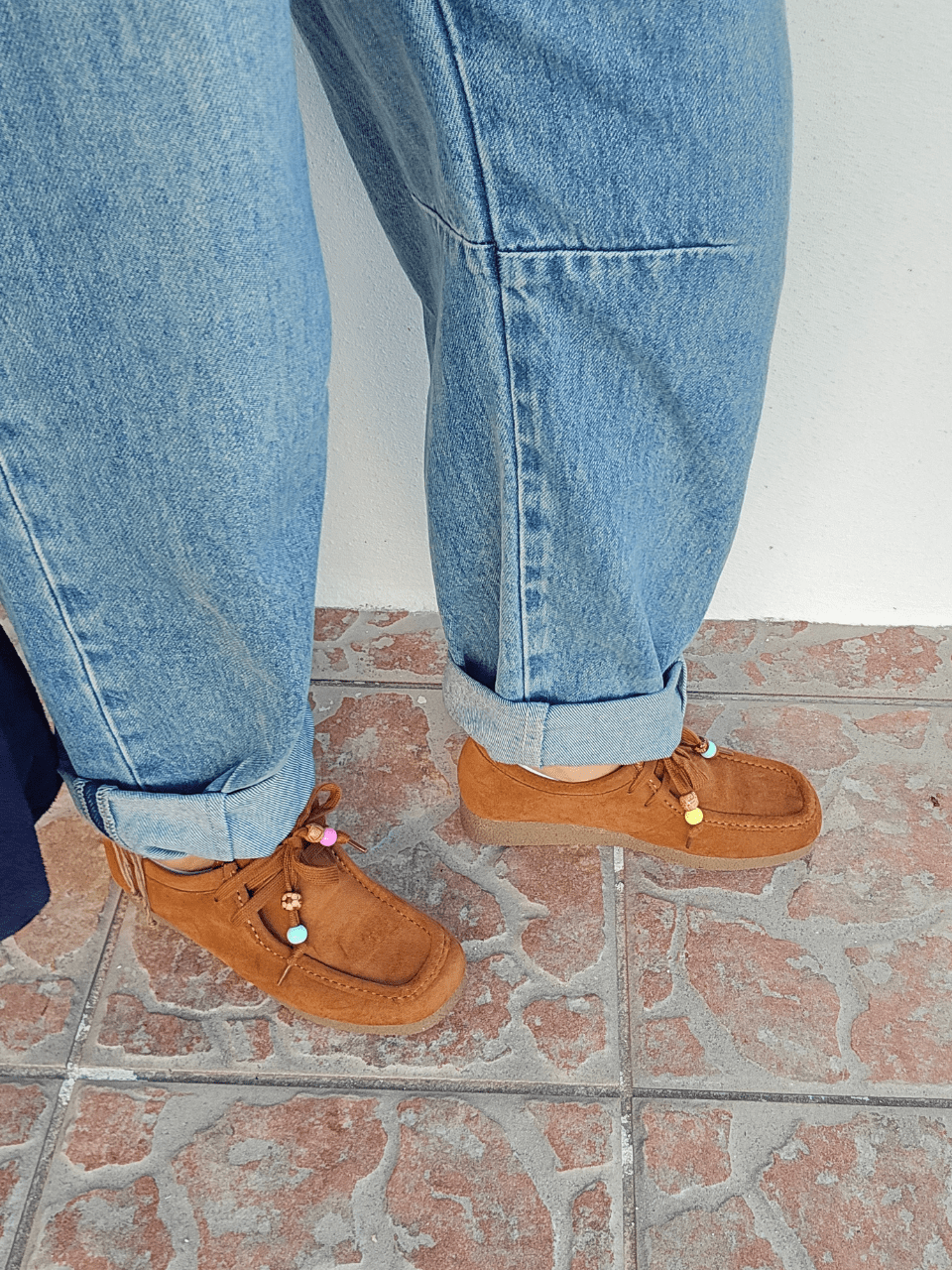 Chaussures camel femme inspiration Clarks