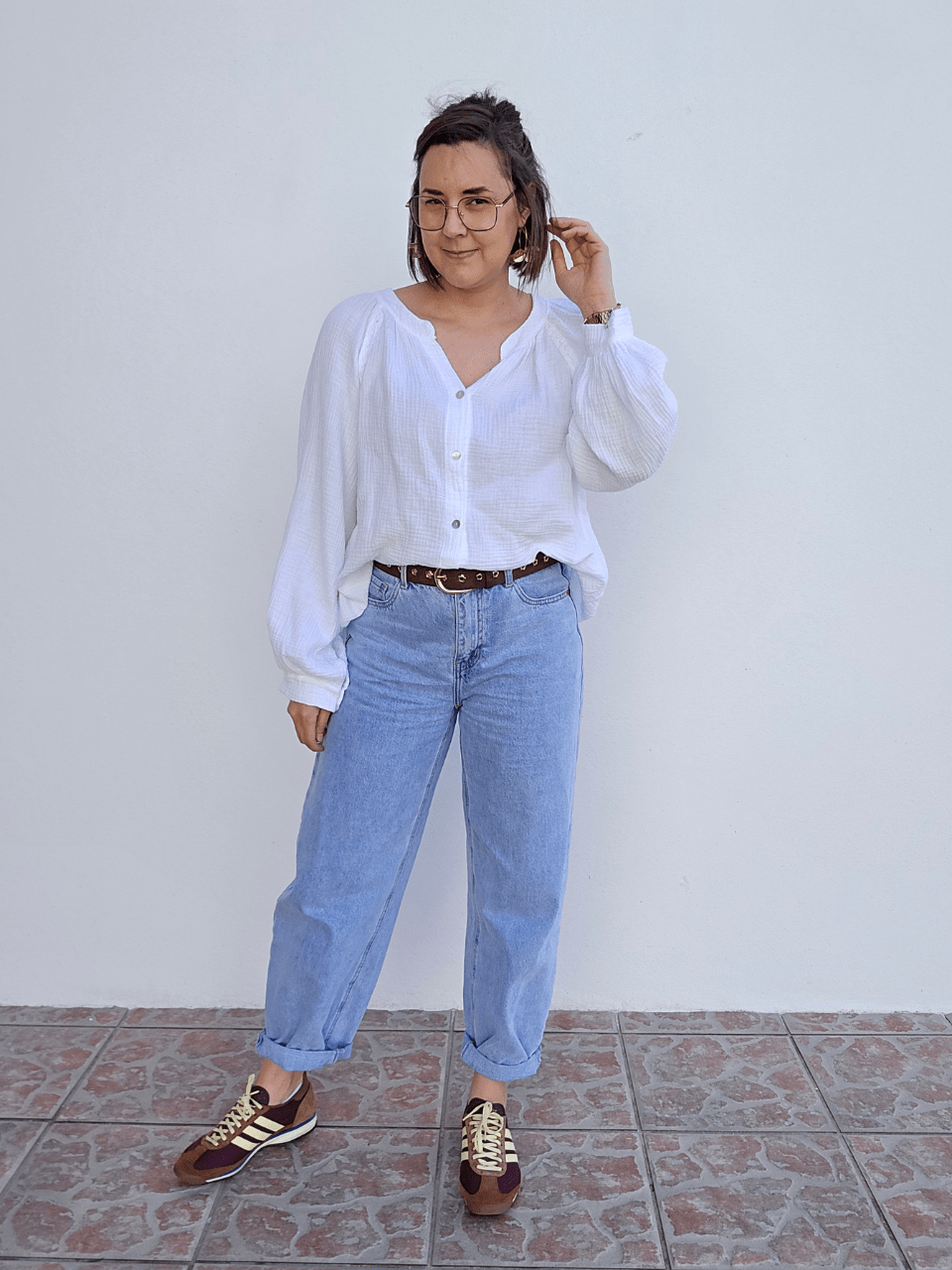 Chemise en gaze de Coton