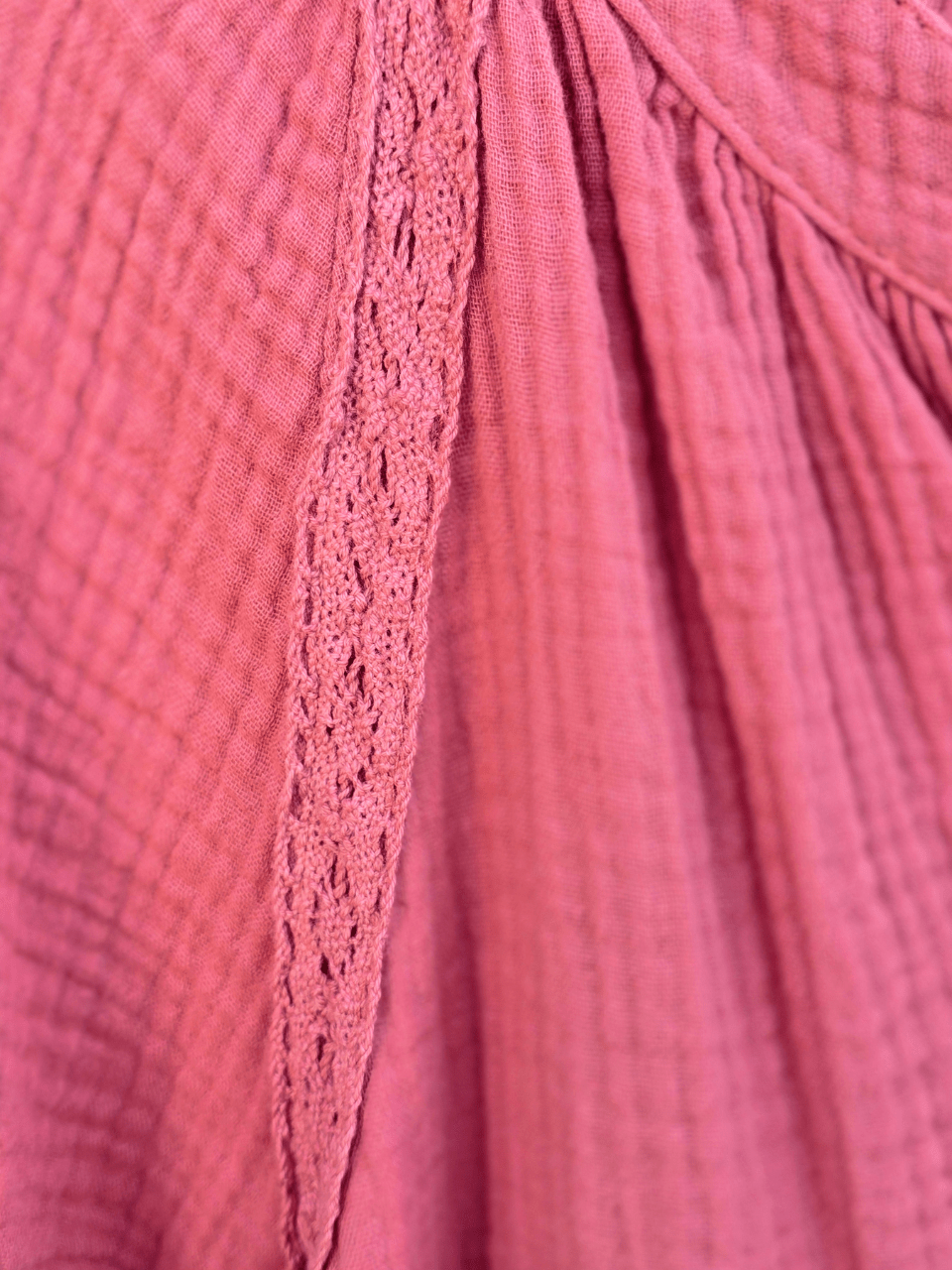 Chemise en gaze de Coton