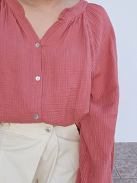 Chemise en gaze de Coton