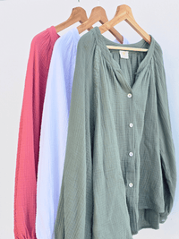 Chemise en gaze de Coton