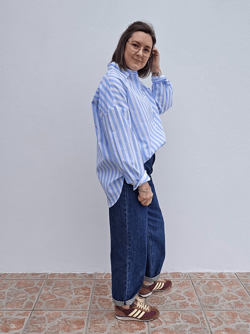 Chemise rayée “By The Sea”