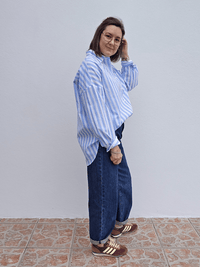 Chemise rayée “By The Sea”