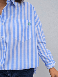 Chemise rayée “By The Sea”
