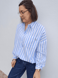 Chemise rayée “By The Sea”