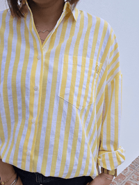 Chemise rayée “By The Sea”