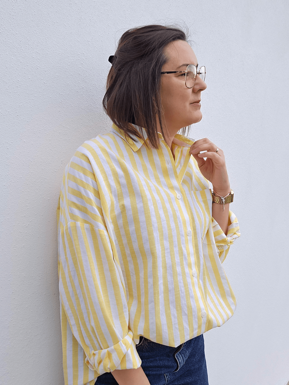 Chemise rayée “By The Sea”