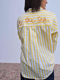 Chemise rayée “By The Sea”
