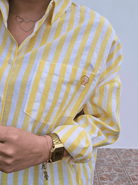 Chemise rayée “By The Sea”