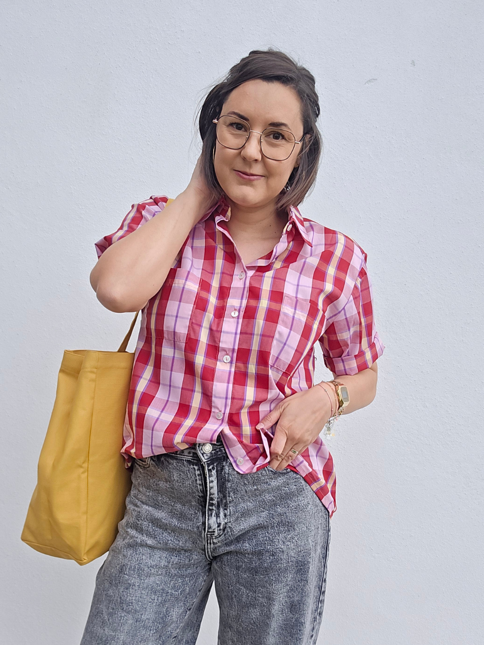 Chemise manches courtes femme été