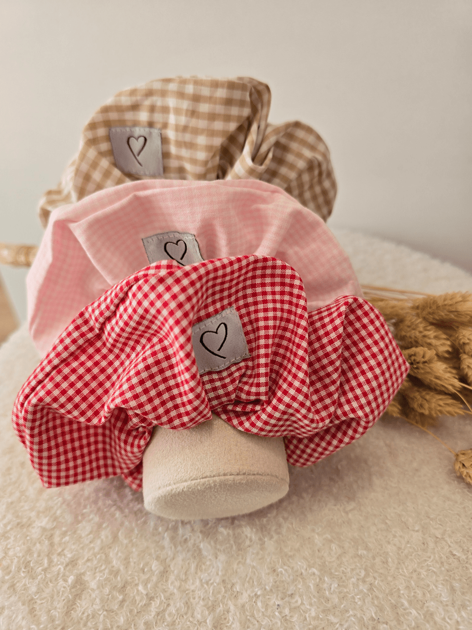 Chouchous en coton vichy – Love By MD