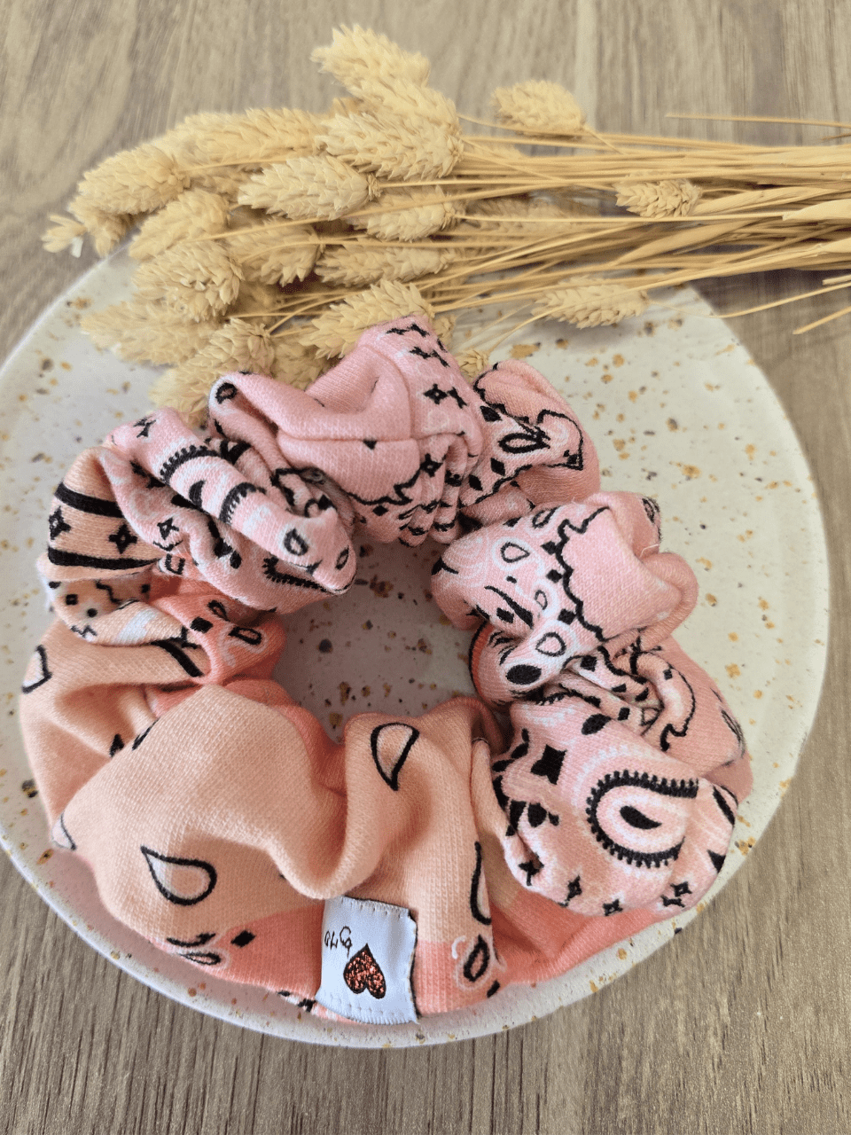 Chouchou motif bandana – Coton doux épais – Love By MD