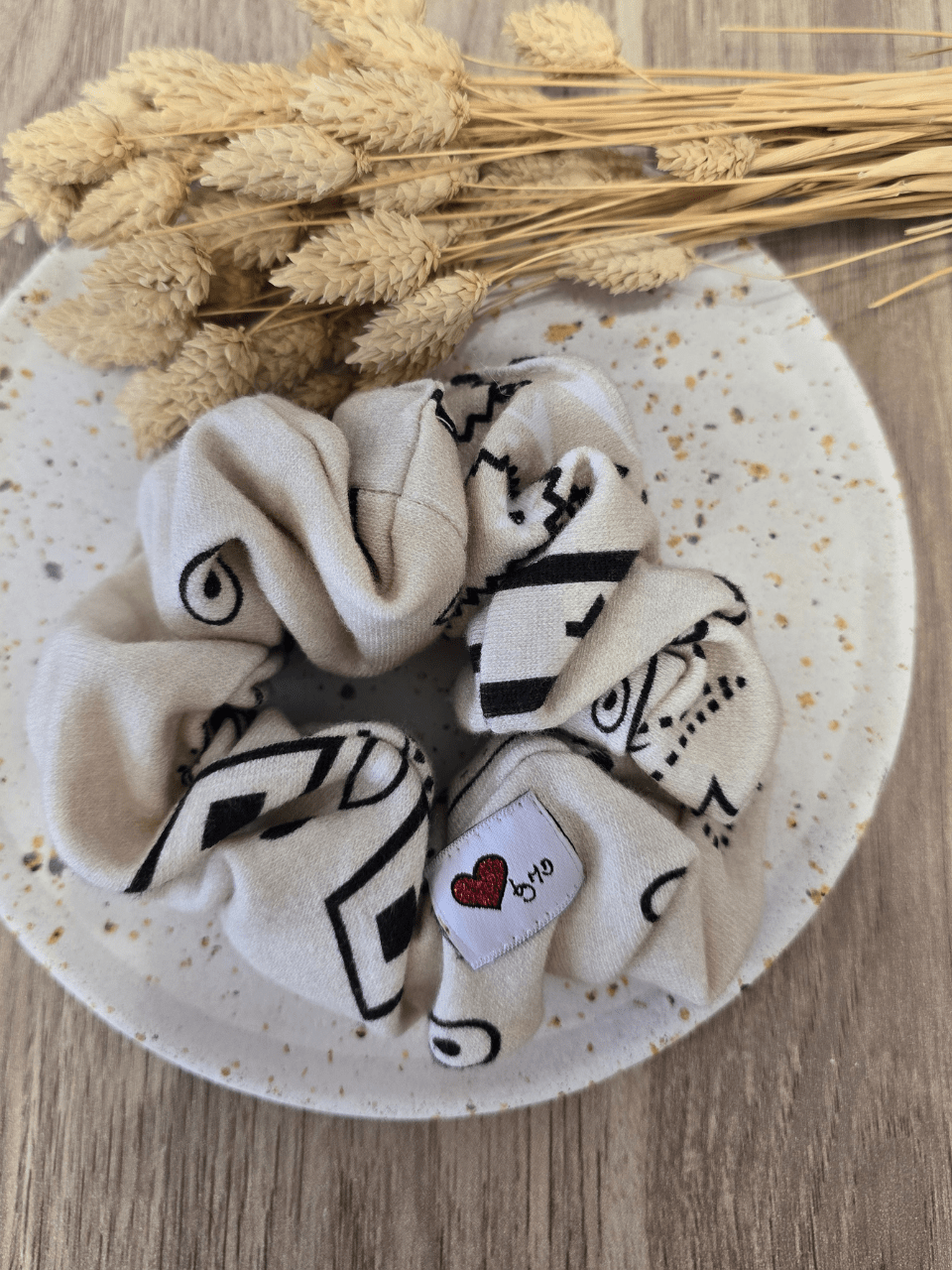 Chouchou motif bandana – Coton doux épais – Love By MD