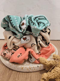 Chouchou motif bandana – Coton doux épais – Love By MD