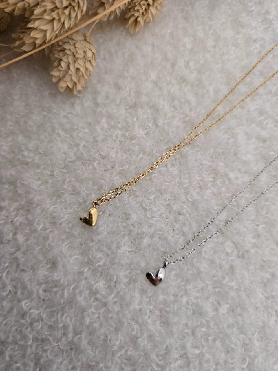 Collier pendentif cœur