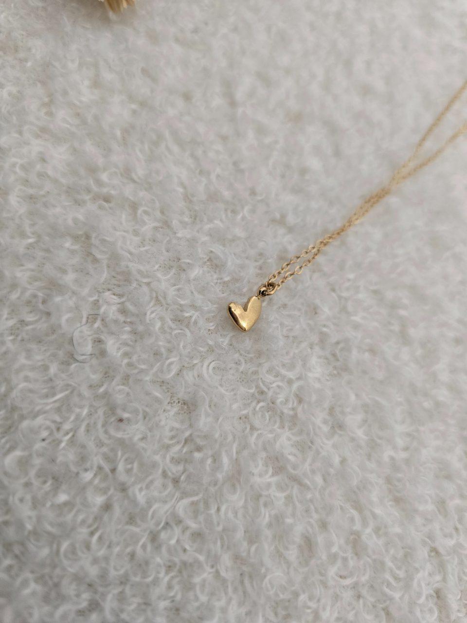 Collier pendentif cœur