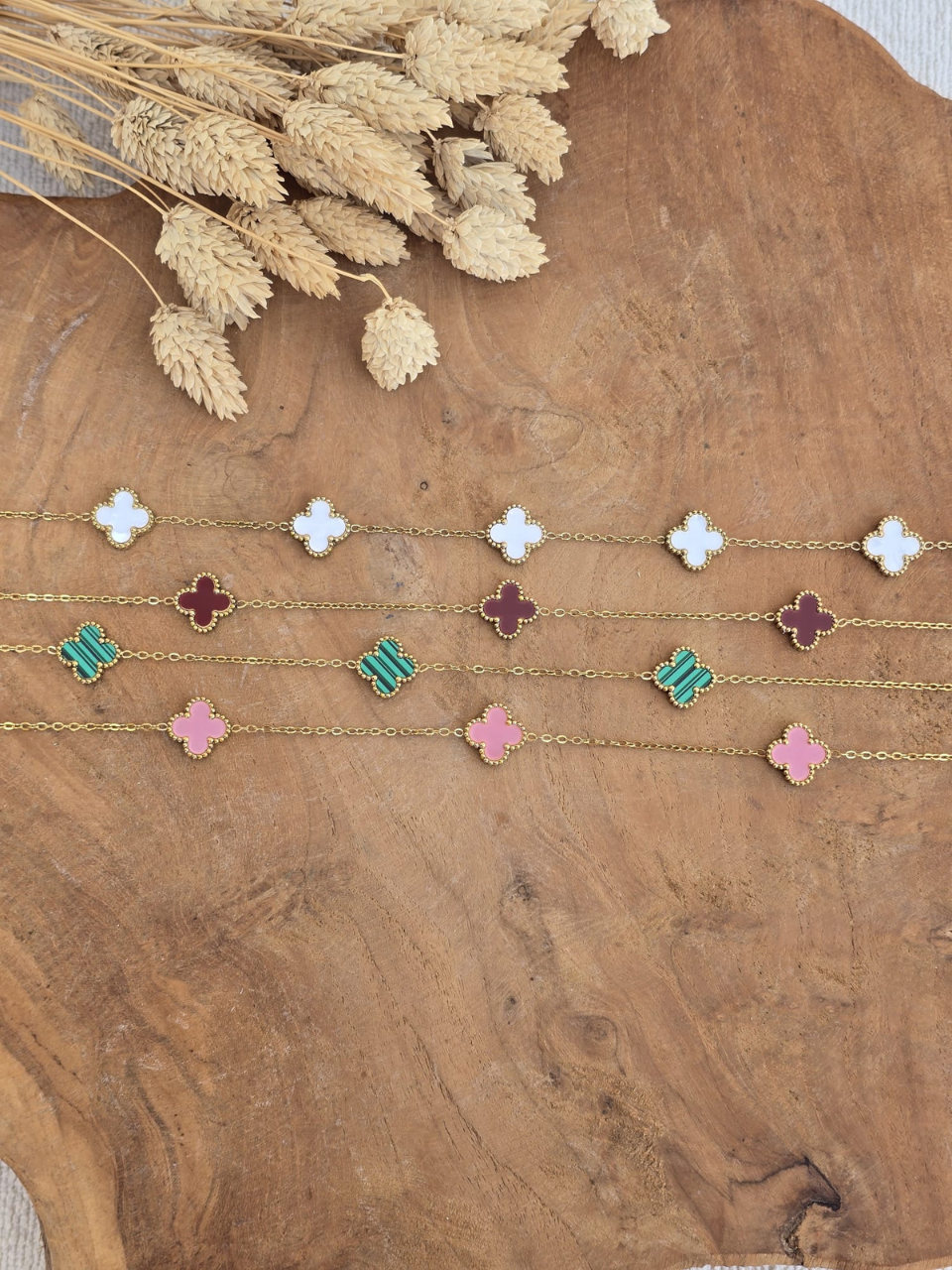 Collier trèfle 